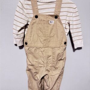 Carter's Beige Overalls for Kids